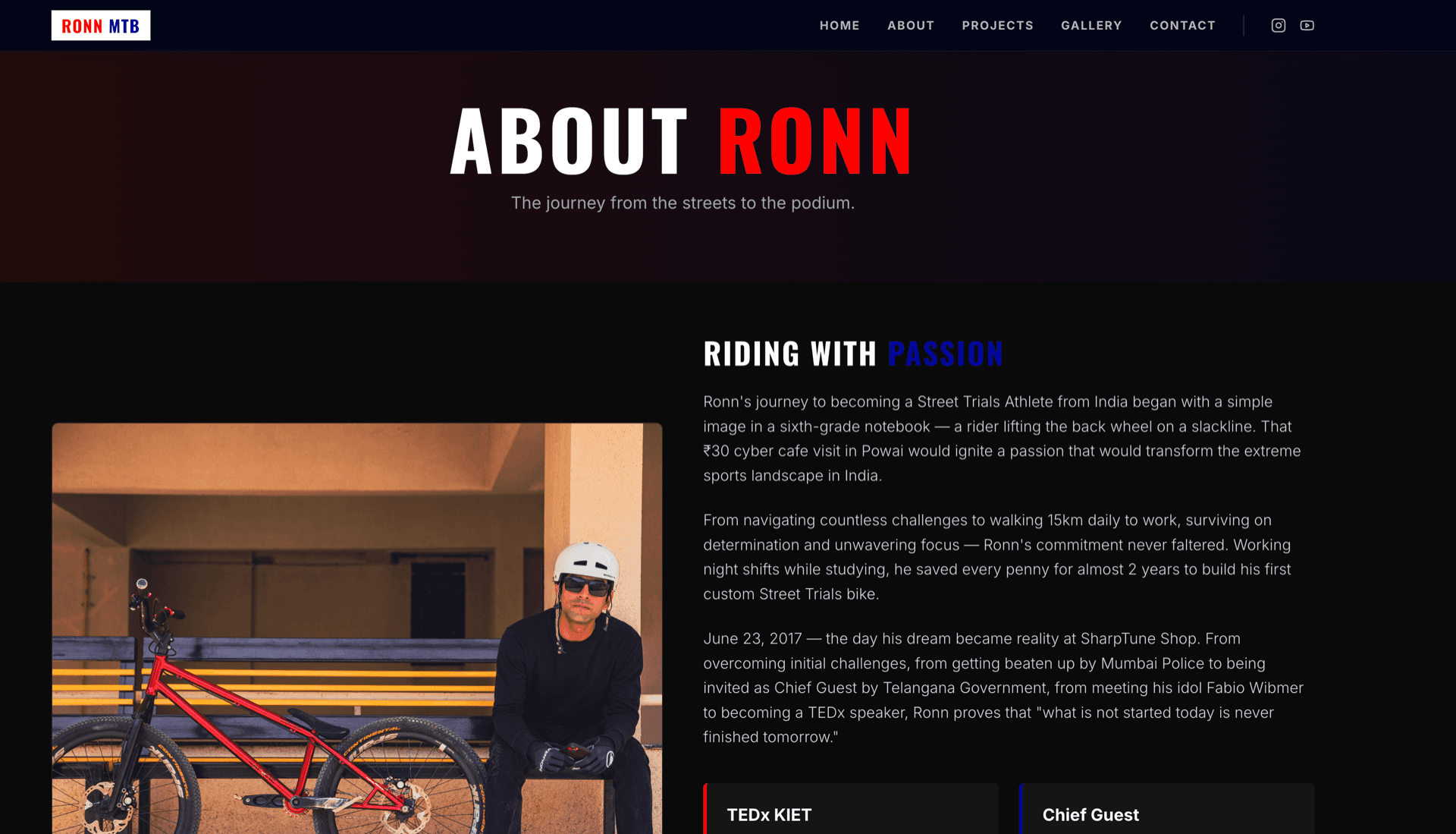 Ronn MTB — Athlete Portfolio — 4