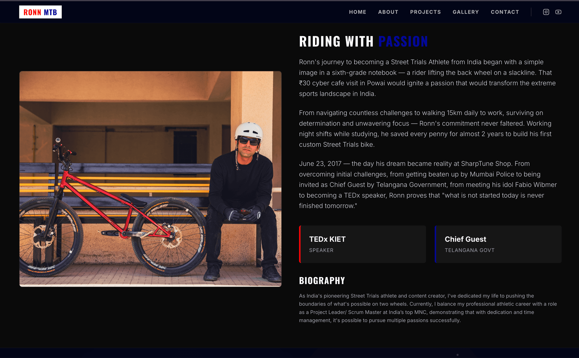 Ronn MTB — Athlete Portfolio — 5