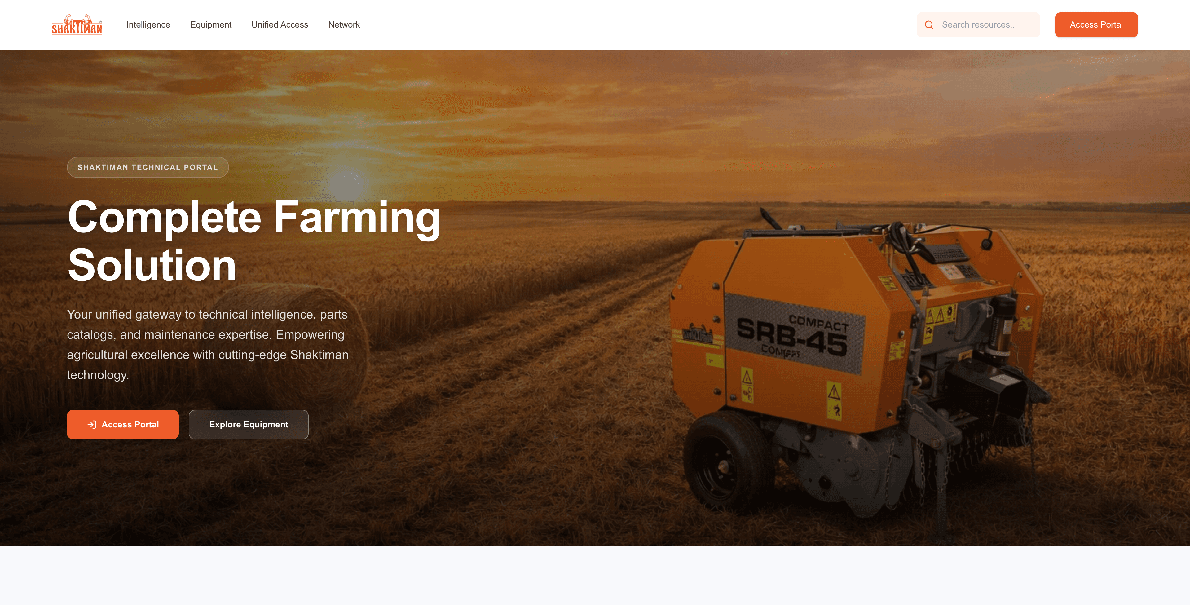 Shaktiman — Technical Portal & Dealer Network — 1